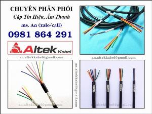 Dây tín hiệu âm thanh 2 x 0.22mm2 chống nhiễu hàng nhập khẩu