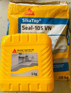 Vữa Chống Thấm Nhà Vệ Sinh SIKA THẾ VŨ - SikaTop Seal 105 (bộ 25kg)