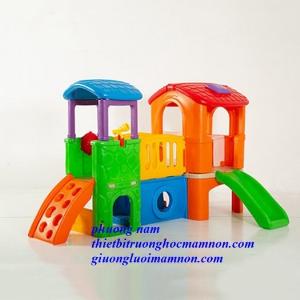Nhà hai khối mầm non giá rẻ