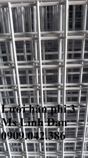 Lưới thép hàn sơn tĩnh điện trắng d3a30, lưới thép hàn sơn tĩnh điện trắng,