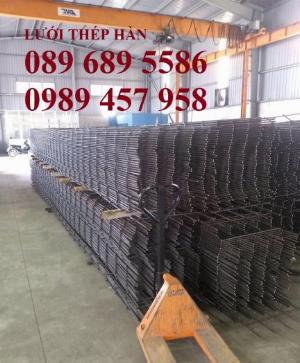 Lưới thép hàn chập phi 5 ô 150x150, Thép hàn phi 8 a 200x200, D8 a 200x200, E8