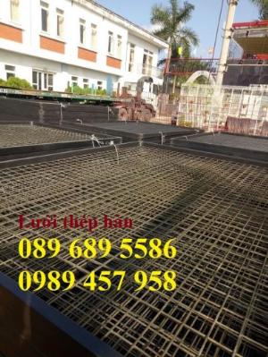 Lưới thép hàn chập phi 5 ô 150x150, Thép hàn phi 8 a 200x200, D8 a 200x200, E8