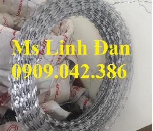 Dây thép gai hình dao Đk 45. 60.80cm lưới thép Nam Định