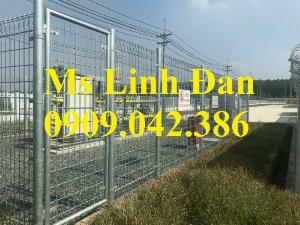 Hàng rào mạ nhúng nóng phi 5 ô 50x100, 50x150, 50x200