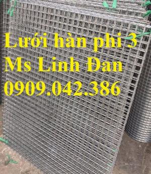 Lưới thép hàn D3 a 50x50 khổ 1m, 1.2m , 1.5m mạ kẽm