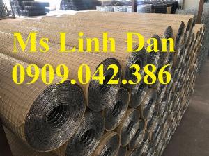 Lưới thép hàn mạ kẽm D2 ô 25x25 khổ 1m, 1.2m, 1.5m