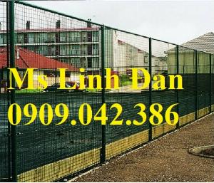 Lưới thép hàng rào mạ kẽm, lưới thép hàn chập, hàng rào mạ kẽm