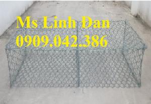 Báo giá rọ đá 2x1x0.5m mạ kẽm và bọc nhựa PVC, Rọ đá 2x1x0.5m
