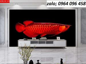 Tranh gạch 3d cá chép - HNBV4