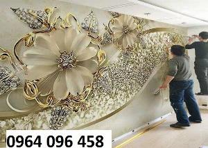 Tranh gạch men 3d trang trí phòng khách - BVC3