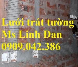 Lưới trát tường 5x5, 10x10, lưới chống nứt tường hình thoi 6x12,10x20 giá rẻ