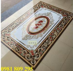 Gạch thảm chiếu nghỉ - thảm lát nền phòng khách