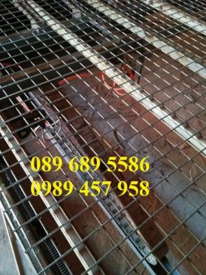 Chuyên Lưới thép đen D3 ô 50x50, 100x100, Lưới mạ kẽm hàng rào D4 200x200