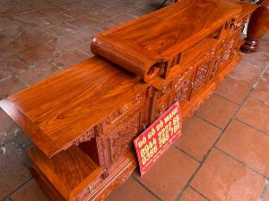 Kệ Sừng Trâu Đục Sâu Hương Đá