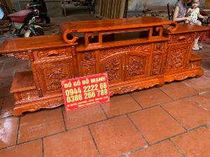 Kệ Sừng Trâu Đục Sâu Hương Đá