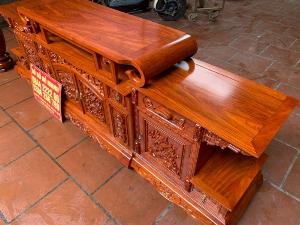 Kệ Sừng Trâu Đục Sâu Hương Đá