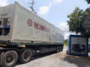 Container lạnh làm kho lạnh di động