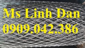 Lưới thép kéo giãn mạ kẽm, lưới thép kéo giãn dày 2 li, lưới thép hình thoi 3 li,