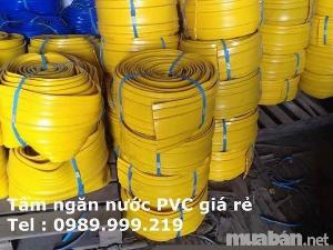 Tấm nhựa vàng pvc O15 chống thấm mạch ngừng
