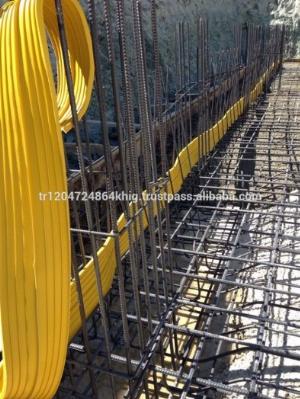 Tấm nhựa vàng pvc O15 chống thấm mạch ngừng