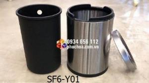 Thùng rác inox 2 lớp cao cấp SF6-Y01