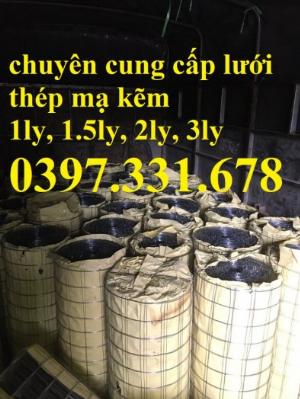 Nơi mua lưới thép hàn mạ kẽm D1.5ly ô 75x75mm giá tốt giao hàng toàn quốc