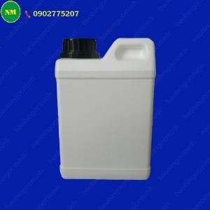 Can đựng nước rửa chén Ngọc Minh, can nhựa 2 lít đựng hóa chất.