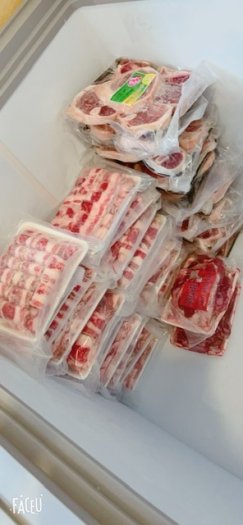Ba chỉ bò Mỹ khay 500 gram