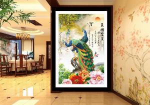 Tranh 3d - tranh gạch 3d - KFC4