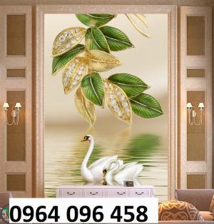 Gạch 3d ốp tường phòng khách - 989XP