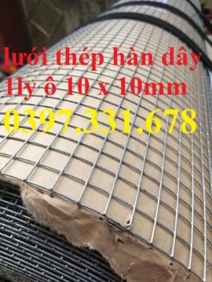 Lưới thép hàn mạ kẽm phi 3, phi 4, phi 5 mới 100%