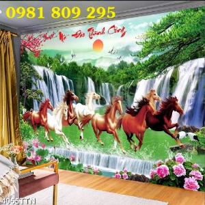 Tranh Ngựa phi trên nước , PHONG THỦY - TIỀN TÀI - SỰ NGHIỆP
