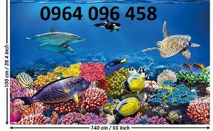 Gạch tranh 3d ốp bể bơi - GG54