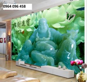 Tranh 3d phật di lặc - tranh gạch 3d phật di lặc - FDS2