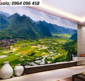 Tranh phong cảnh - gạch tranh 3d phong cảnh - NV4
