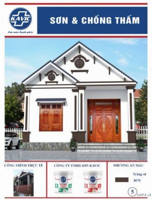 Sơn Kavic siêu bóng cao cấp ngoai thất KA-685
