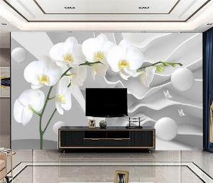 Tranh gạch 3d ốp tường sau tivi - CVV4