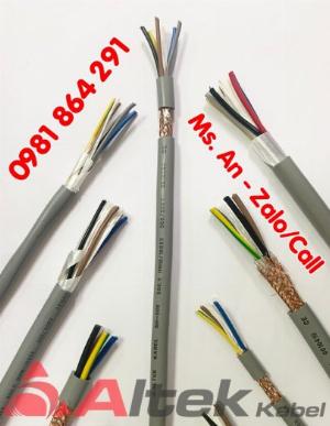 Cáp điều khiển 5 lõi 5x0.5, dây tín hiệu 5 lõi 5x0.5 chống nhiễu Altek Kabel