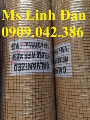 Lưới thép hàn mạ kẽm có sẵn, lưới hàn mắt cáo,