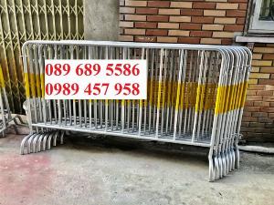 Hàng rào di động có bánh xe, hàng rào di động inox304, Hàng rào phản quang