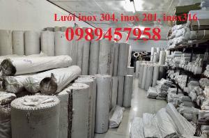Lưới inox chống côn trùng, Lưới inox 50mesh, inox 80mesh, Lưới đan inox 316