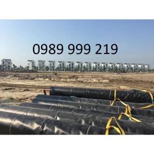 Màng hdpe đen 5zem khổ 6mx20m lót chống thấm trồng cây nông nghiệp