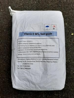 Phụ gia Vitamin E 50%, feed grade – ZMC/Trung Quốc