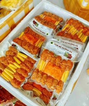 Nem Bò Nướng Sả Bịch 500 Gram