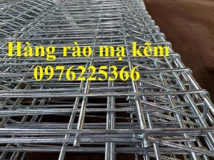 Hàng rào lưới thép mạ kẽm, hàng rào mạ kẽm 4ly, 5ly, 6ly