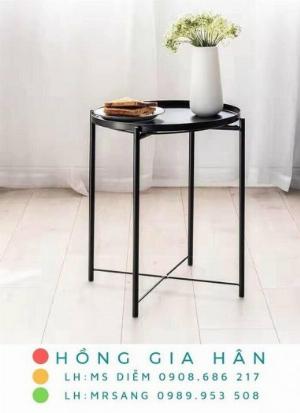 Bàn ghế cafe Hồng Gia Hân_ghế bệt xếp gọn