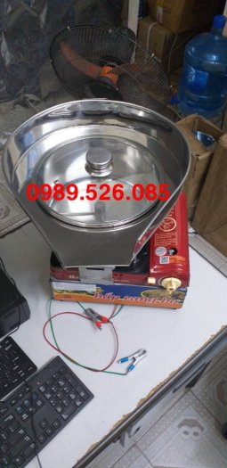 Máy làm bắp rang bơ inox ga