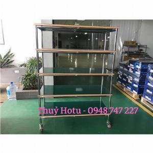Bàn thao tác bằng ống inox