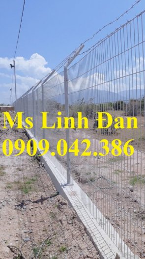 Lưới thép hàng rào mạ kẽm sơn tĩnh điện