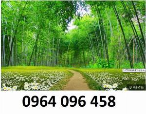 Tranh gạch 3d phong cảnh tre trúc - 323SP